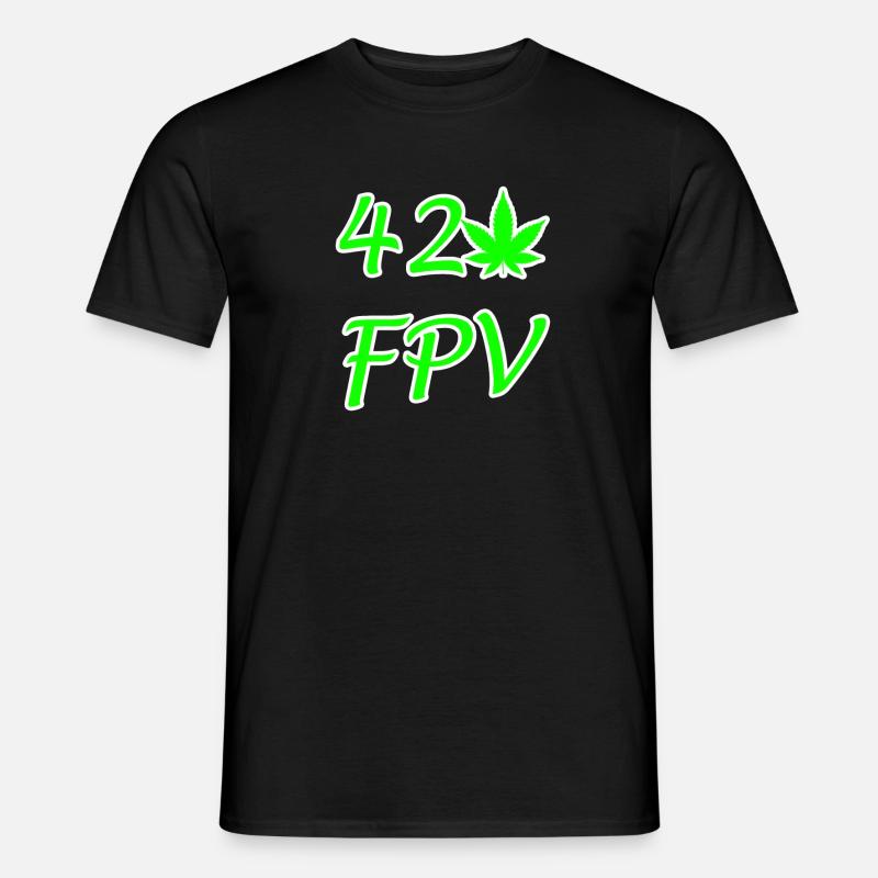 420 FPV - Männer T-Shirt - Schwarz
