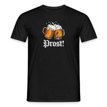Prost - T-shirt homme - noir - Devant - AI Model Male 178 light (178cm)