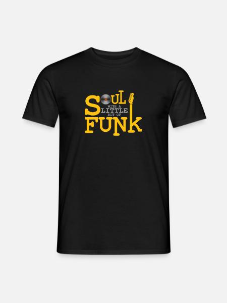 Soul with a bit of Funk Gift Soulfunk - Men's T-Shirt - black