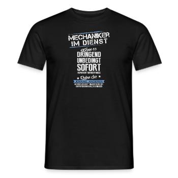 Mécaniciens Appelez quelqu’un d’autre ! Cadeau - T-shirt homme - noir - Devant - AI Model Male 178 light (178cm)