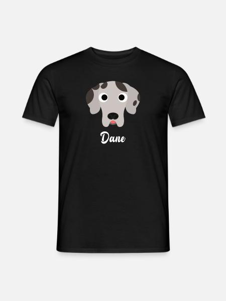 Dane - Great Dane - Men's T-Shirt - black