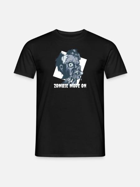 ZOMBIE MODE ON - Men's T-Shirt - black