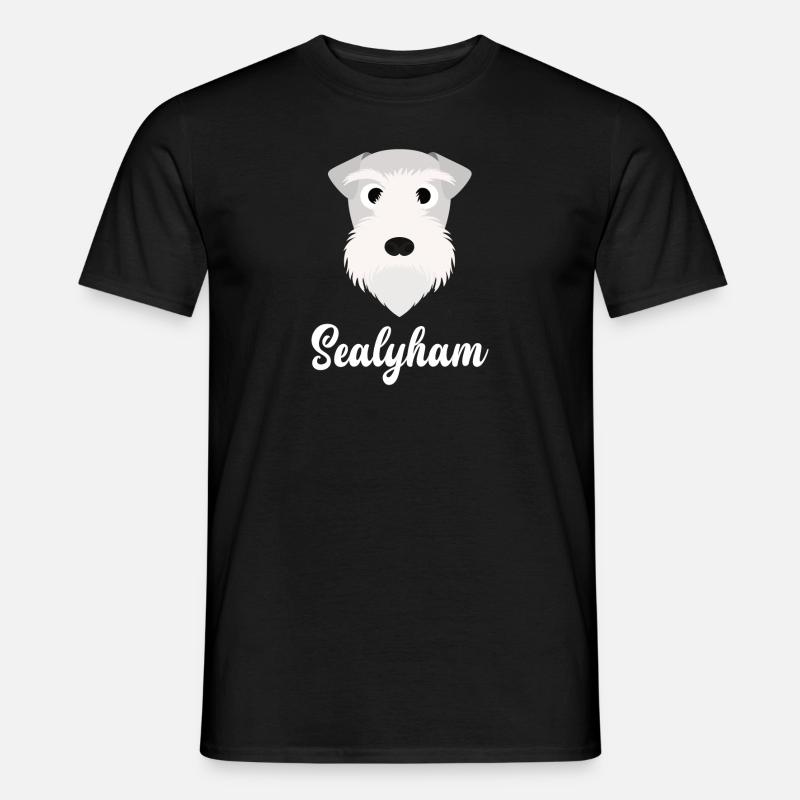 Sealyham - Sealyham Terrier - Männer T-Shirt - Schwarz