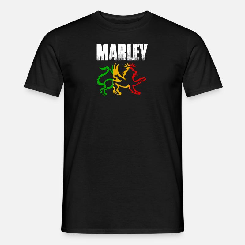 Marley - Mænd T-shirt - sort