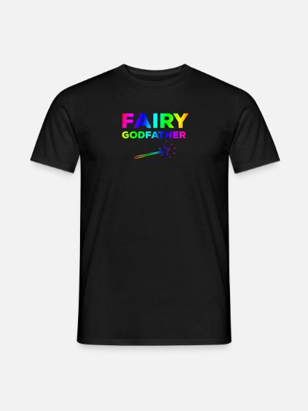 Fairy Godfather - Men's T-Shirt - black