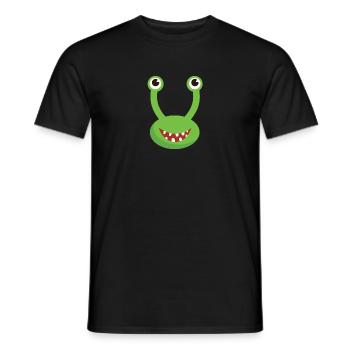 Petit monstre - T-shirt homme - noir - Devant - AI Model Male 178 light (178cm)