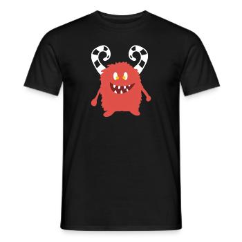 Petit monstre - T-shirt homme - noir - Devant - AI Model Male 178 light (178cm)