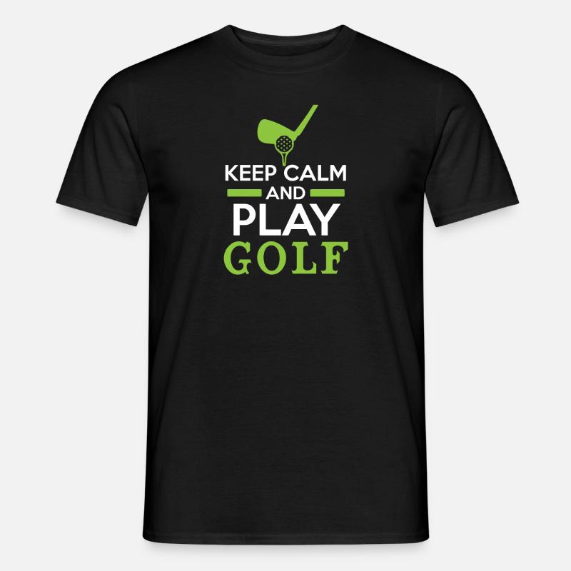 minigolf - Männer T-Shirt - Schwarz