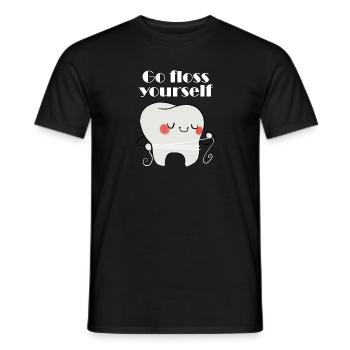 Zahnarzt - Zahnarzt T-Shirt - Zahnarzt - Männer T-Shirt - Schwarz - Vorne - AI Model Male 178 light (178cm)
