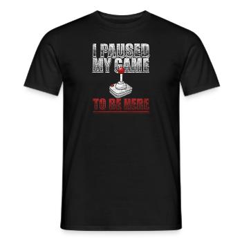 Gamer - Men's T-Shirt - black - Front - AI Model Male 178 light (178cm)