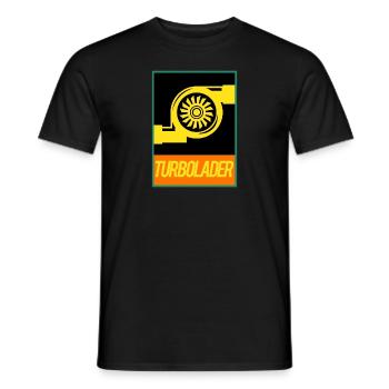 Turbocompresseur - Big Boost! - T-shirt homme - noir - Devant - AI Model Male 178 light (178cm)