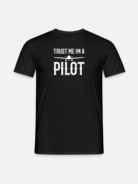pilote - T-shirt homme - noir