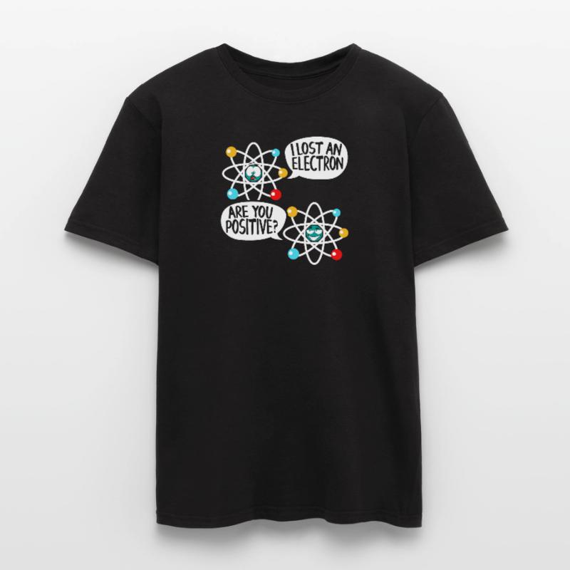 I Lost An Electron Physics Atom Physics Science Men’s T-shirt