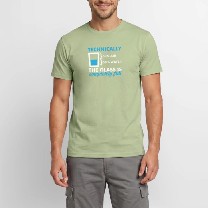 Science Laboratory Gift idea nerd physics math Men's T-Shirt