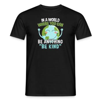 Weltfrieden Frieden Friedensbewegung Geschenk - Männer T-Shirt - Schwarz - Vorne - AI Model Male 178 light (178cm)