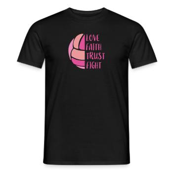 Équipe de cadeaux de clubs de volleyball féminin - T-shirt homme - noir - Devant - AI Model Male 178 light (178cm)