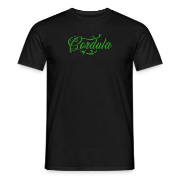 Cordula - Je l'ai vue danser - Eberhard - T-shirt homme - noir - Devant - AI Model Male 178 light (178cm)