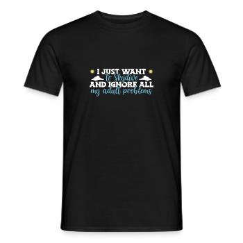 Parachutistes parachutistes parachutés - T-shirt homme - noir - Devant - AI Model Male 178 light (178cm)