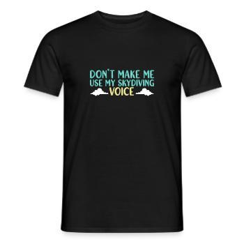 Parachutistes parachutistes parachutés - T-shirt homme - noir - Devant - AI Model Male 178 light (178cm)