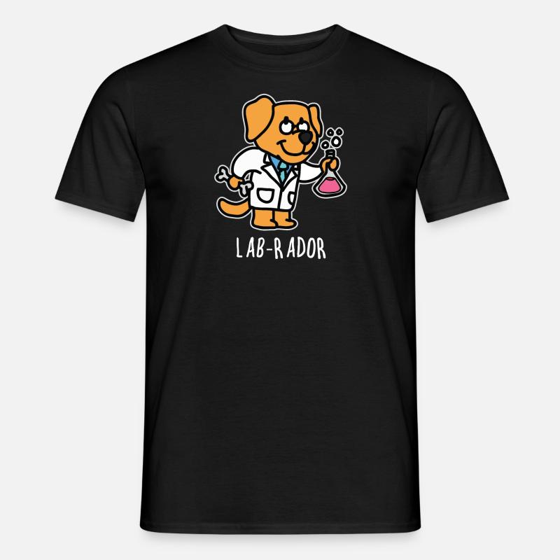 Lab Rador - T-shirt homme - noir