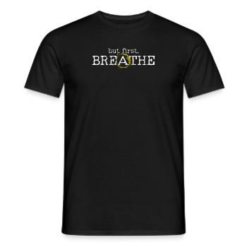 Yoga Zen Pleine conscience Méditation - T-shirt homme - noir - Devant - AI Model Male 178 light (178cm)