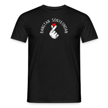 Bangtan Sonyeondan Hip Hop Band - T-shirt homme - noir - Devant - AI Model Male 178 light (178cm)