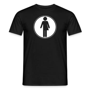 LGBT Trans Trans Transgender Stolz - Männer T-Shirt - Schwarz - Vorne - AI Model Male 178 light (178cm)