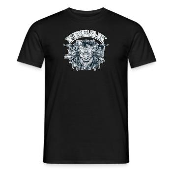 Freak Halloween Kostüm - Männer T-Shirt - Schwarz - Vorne - AI Model Male 178 light (178cm)