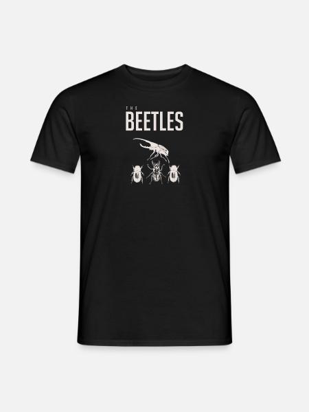 The Beetles Funny - Men's T-Shirt - black