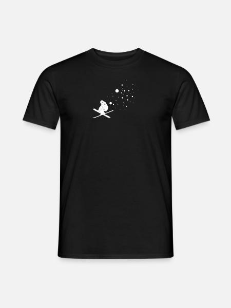 Ski ski acrobatique - T-shirt homme - noir