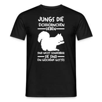 Erdmännchen - Männer T-Shirt - Schwarz - Vorne - AI Model Male 178 light (178cm)