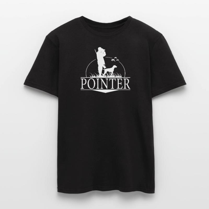 POINTER Jagdhunde Jäger Jagd Wilsigns Männer T-Shirt