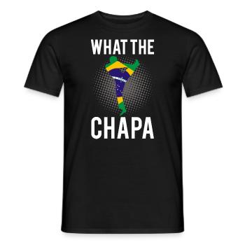 Ginga Capoeira pour les arts martiaux brésiliens - T-shirt homme - noir - Devant - AI Model Male 178 light (178cm)