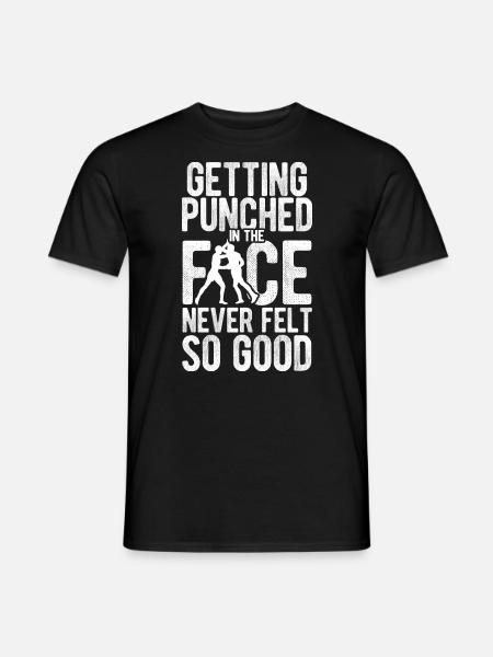 Kickboxing - Männer T-Shirt - Schwarz