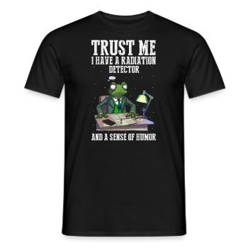 Kernenergie Spruch für Kernenergie - Männer T-Shirt - Schwarz - Vorne - AI Model Male 178 light (178cm)
