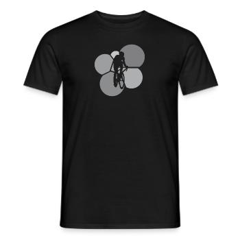 Radfoan Cycling Cycling Cycling - Men's T-Shirt - black - Front - AI Model Male 178 light (178cm)