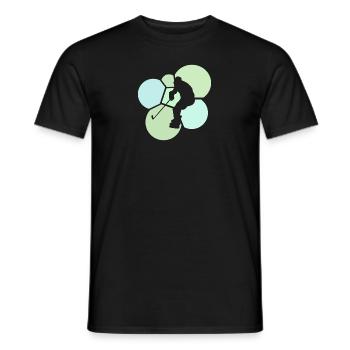 Hockey sur glace Puck Hockey - T-shirt homme - noir - Devant - AI Model Male 178 light (178cm)