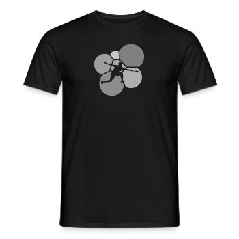 Badminton Serve Badminton Player - T-shirt homme - noir - Devant - AI Model Male 178 light (178cm)