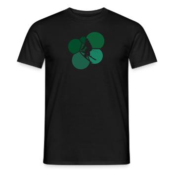 Ski Schifoan Schnee Skifahren - Männer T-Shirt - Schwarz - Vorne - AI Model Male 178 light (178cm)