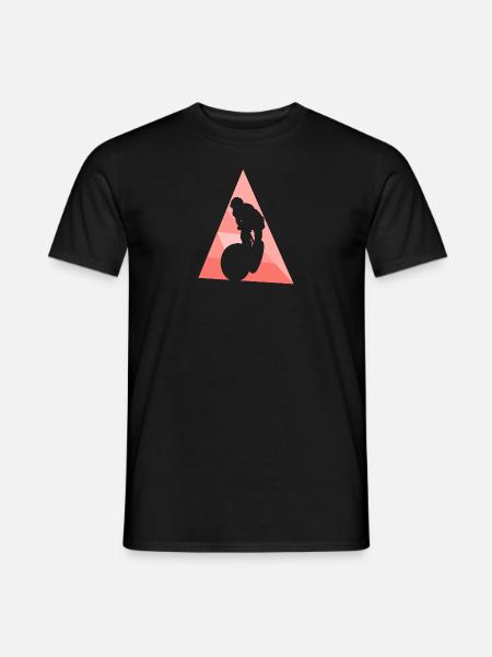 Mountainbiking Trail Biker - Männer T-Shirt - Schwarz