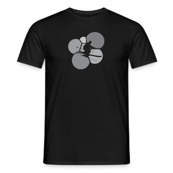 Ski Freeride Schifoan - T-shirt homme - noir - Devant - AI Model Male 178 light (178cm)