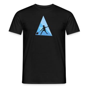 Badminton Drop Smash Drop - Männer T-Shirt - Schwarz - Vorne - AI Model Male 178 light (178cm)