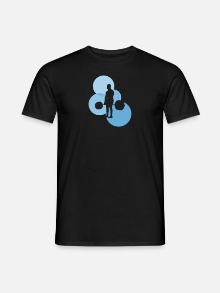 Bodybuilding Gym Deadlift - Männer T-Shirt - Schwarz