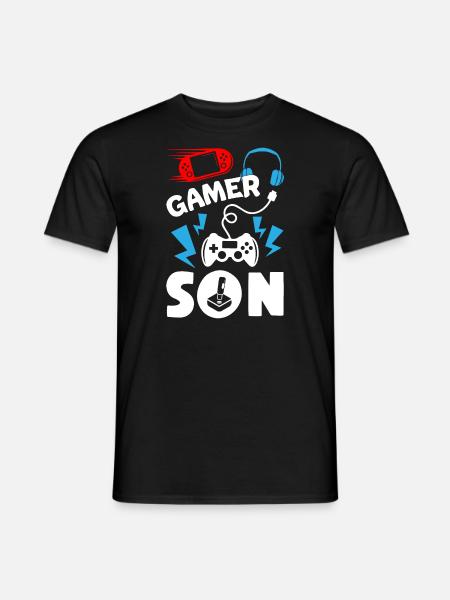 Gamer Son - Men's T-Shirt - black