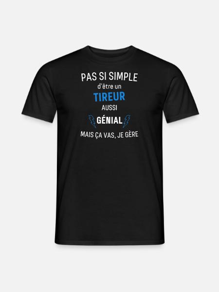 Awesome Shooter T-Shirt - Men's T-Shirt - black