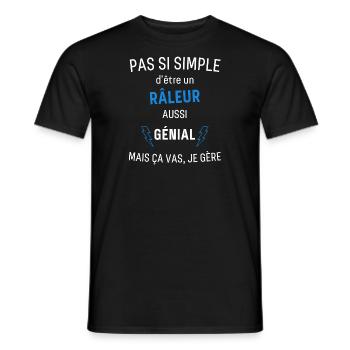 Toller Nörgler - Männer T-Shirt - Schwarz - Vorne - AI Model Male 178 light (178cm)