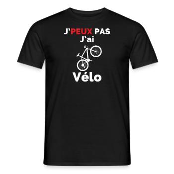 Ich kann kein Fahrrad haben - Männer T-Shirt - Schwarz - Vorne - AI Model Male 178 light (178cm)
