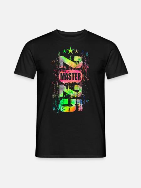 Master 2025 bunt - Männer T-Shirt - Schwarz