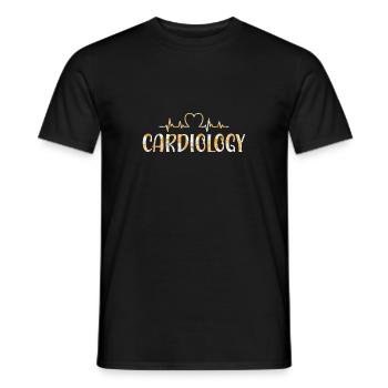 Kardiologie Krankenschwester Kardiologe - Männer T-Shirt - Schwarz - Vorne - AI Model Male 178 light (178cm)