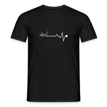 Insect collectors, insects, beetle lovers, entomologists - Men's T-Shirt - black - Front - AI Model Male 178 light (178cm)
